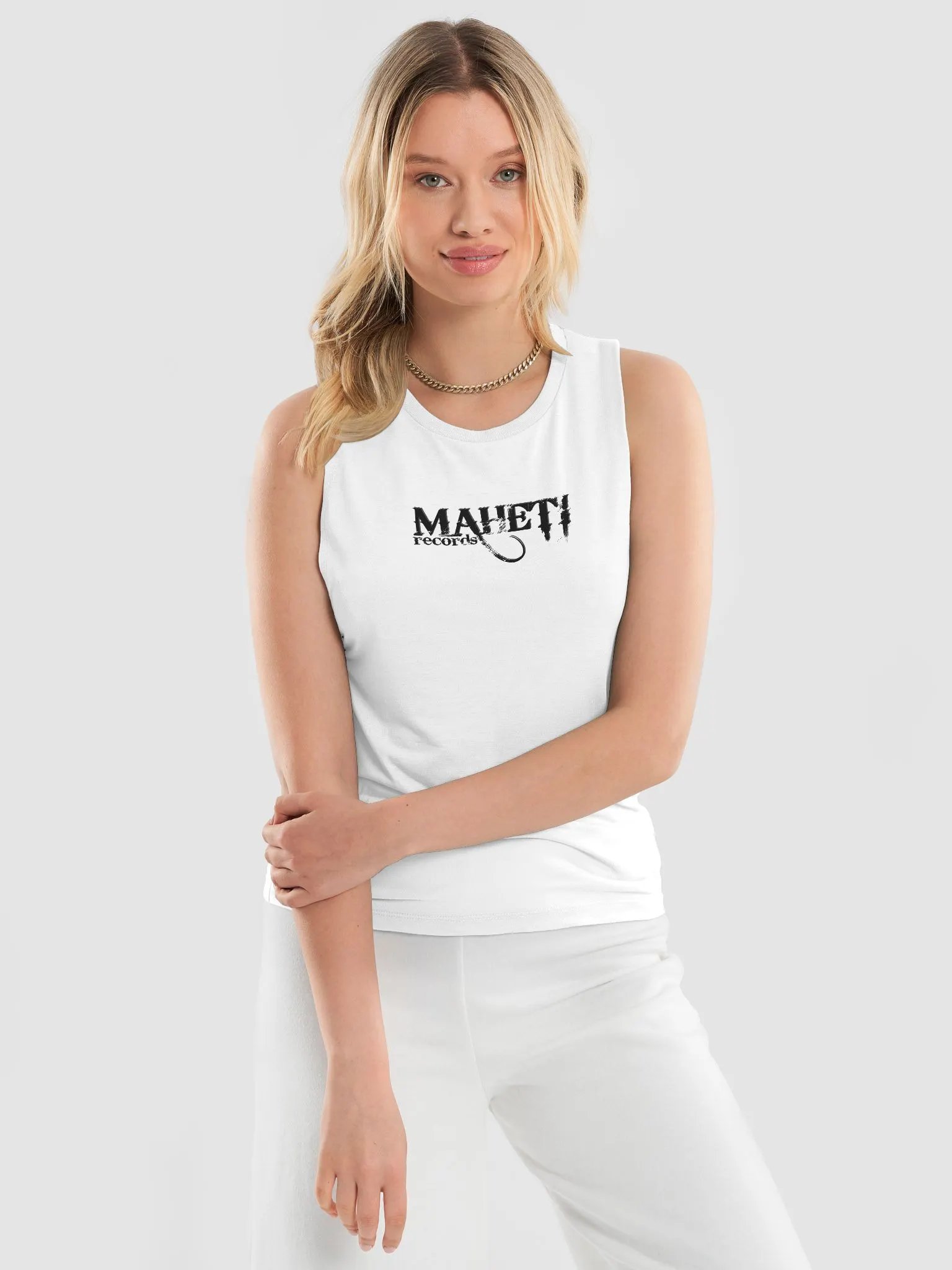 Maheti Tank Top / Black Logo / Women product image (1)