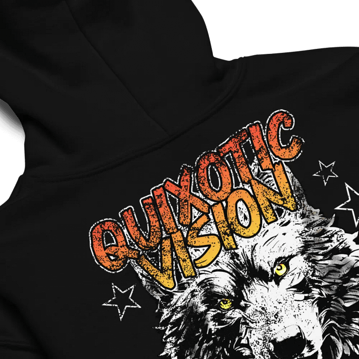 Wolf Star Back Kids Hoodie product image (2)