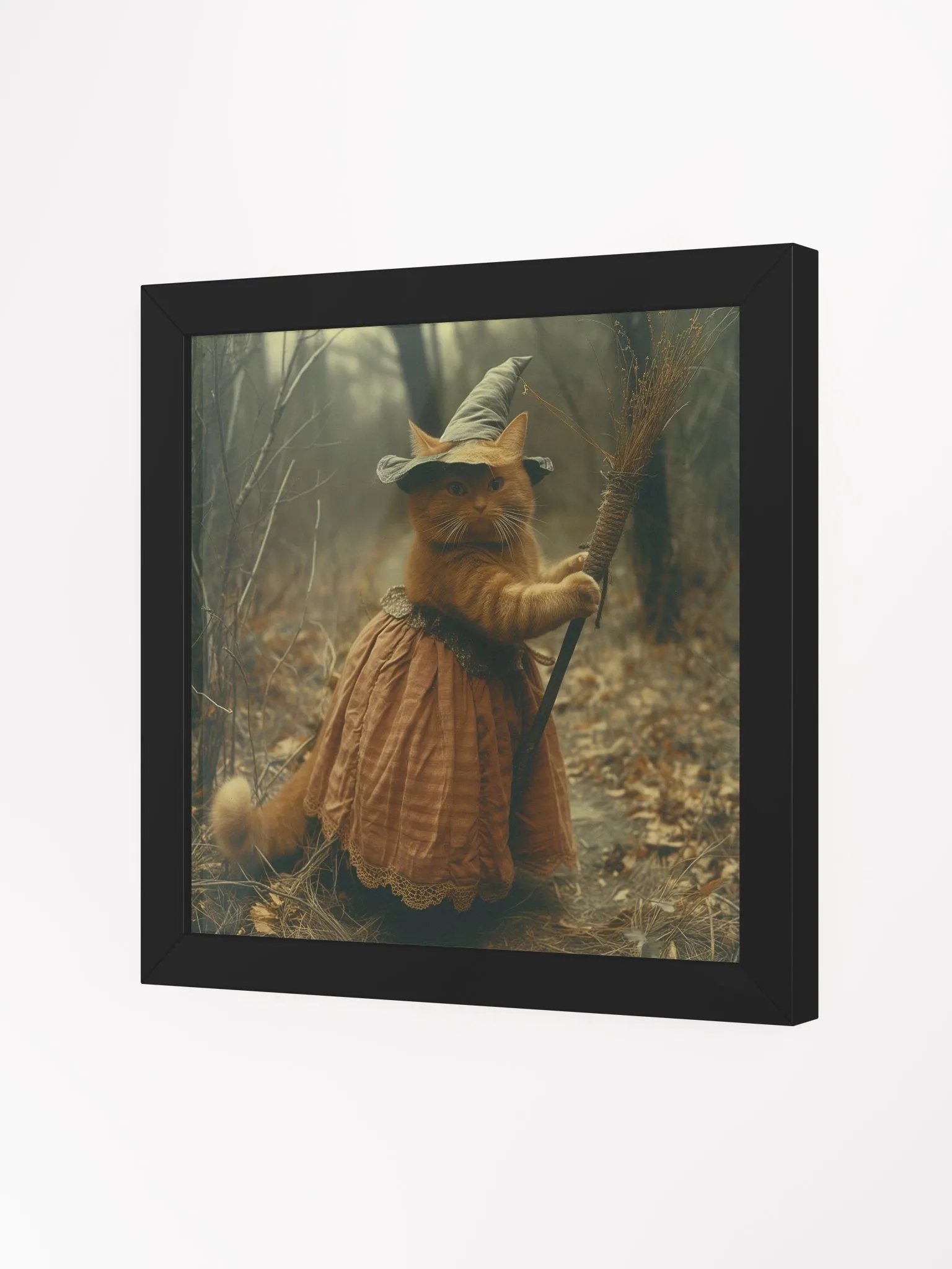 Orange Cat Witch Photography Wall Art product image (12)