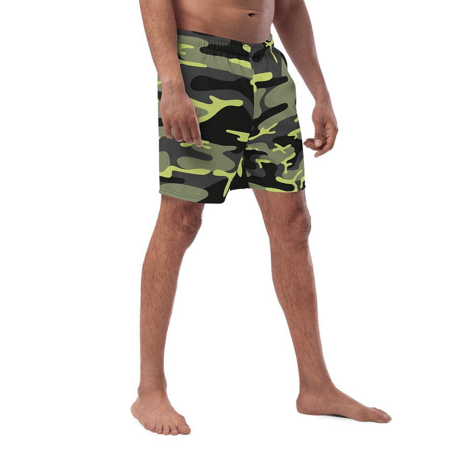 Eco-Friendly Camo Splash Swim Shorts product image (3)