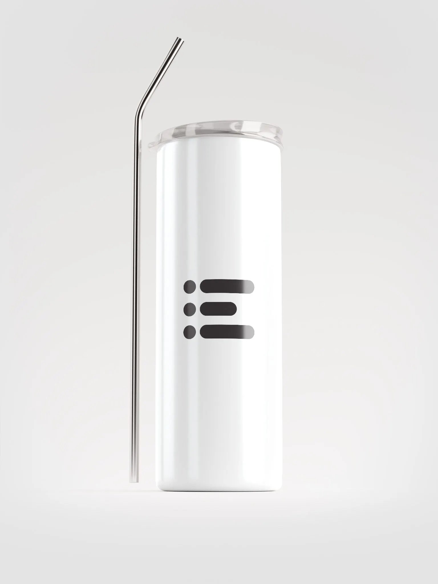White Stainless Steel Tumbler product image (1)