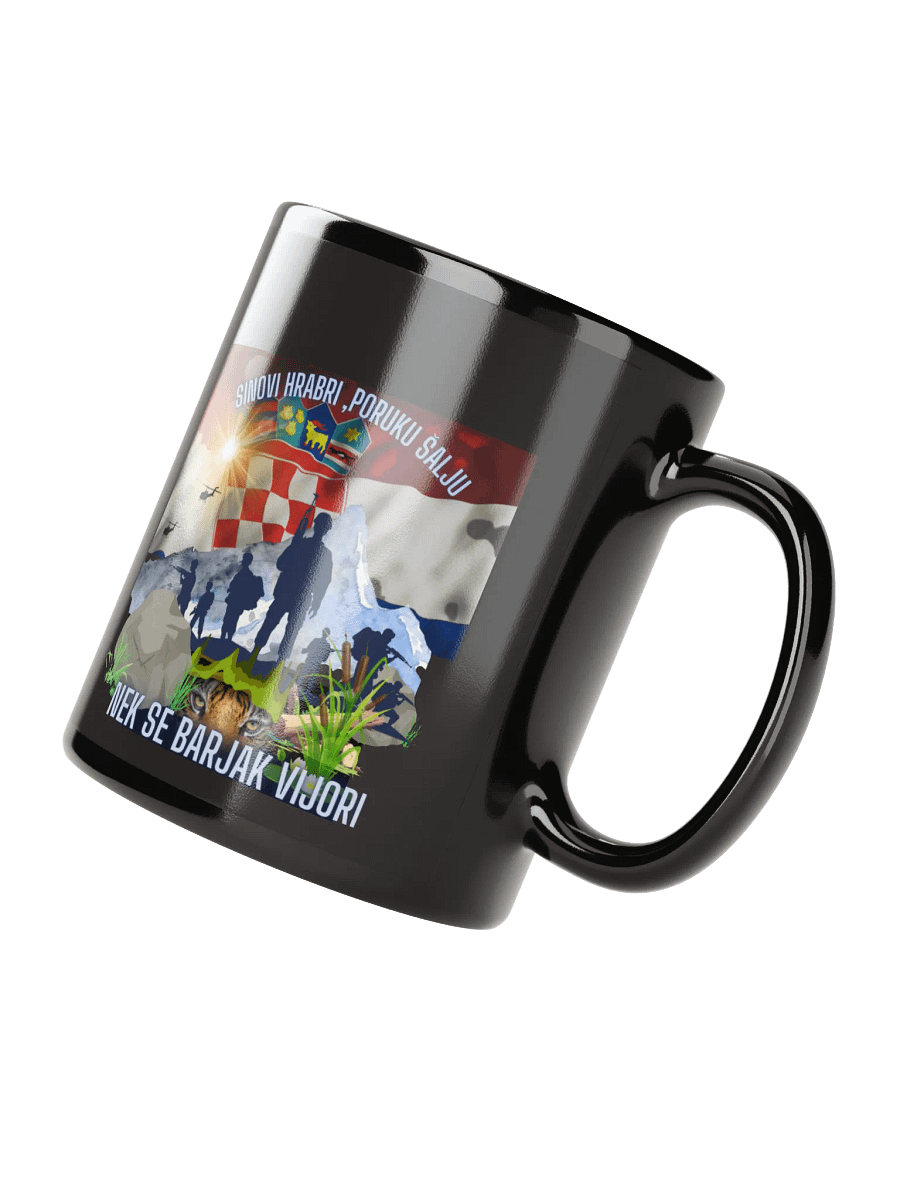 Croatian Pride Oluja 95 Glossy Mug product image (3)