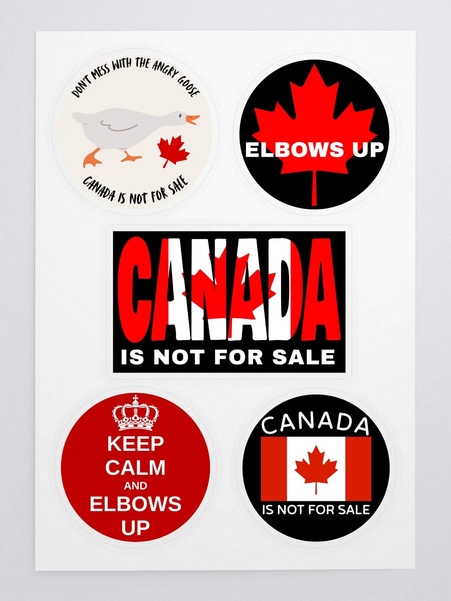Canadian Sovereignty Kiss Cut Sticker Sheet product image (3)