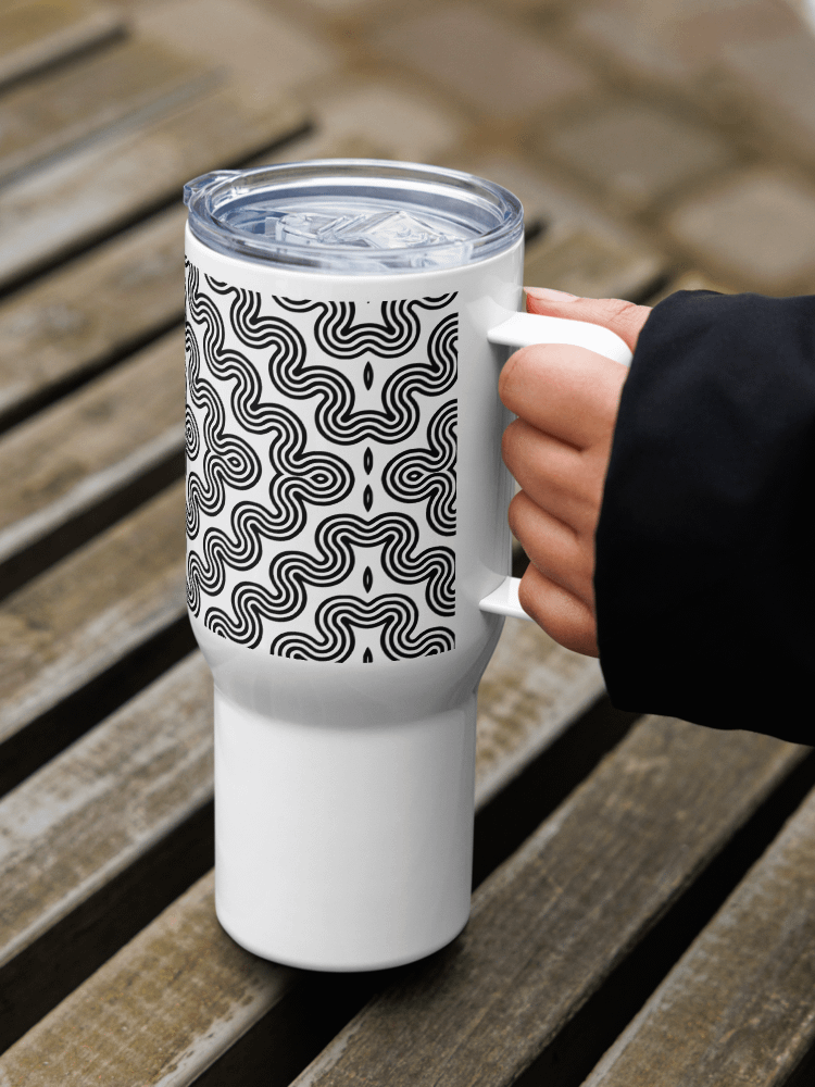 Monochrome Wave 25oz Travel Mug product image (11)