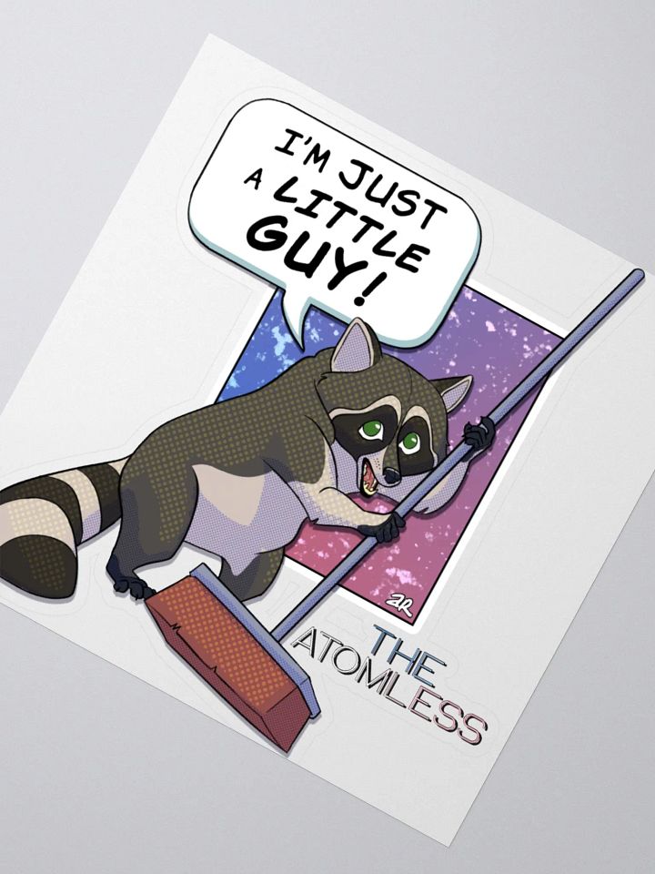 Guy the Racoon Sticker product image (6)