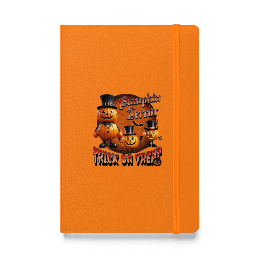 Pumpkin Terror Trick Or Treat Hardcover Journal product image (1)