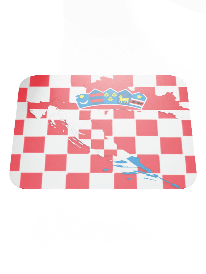 Croatia Pride Mouse Pad product image (1)