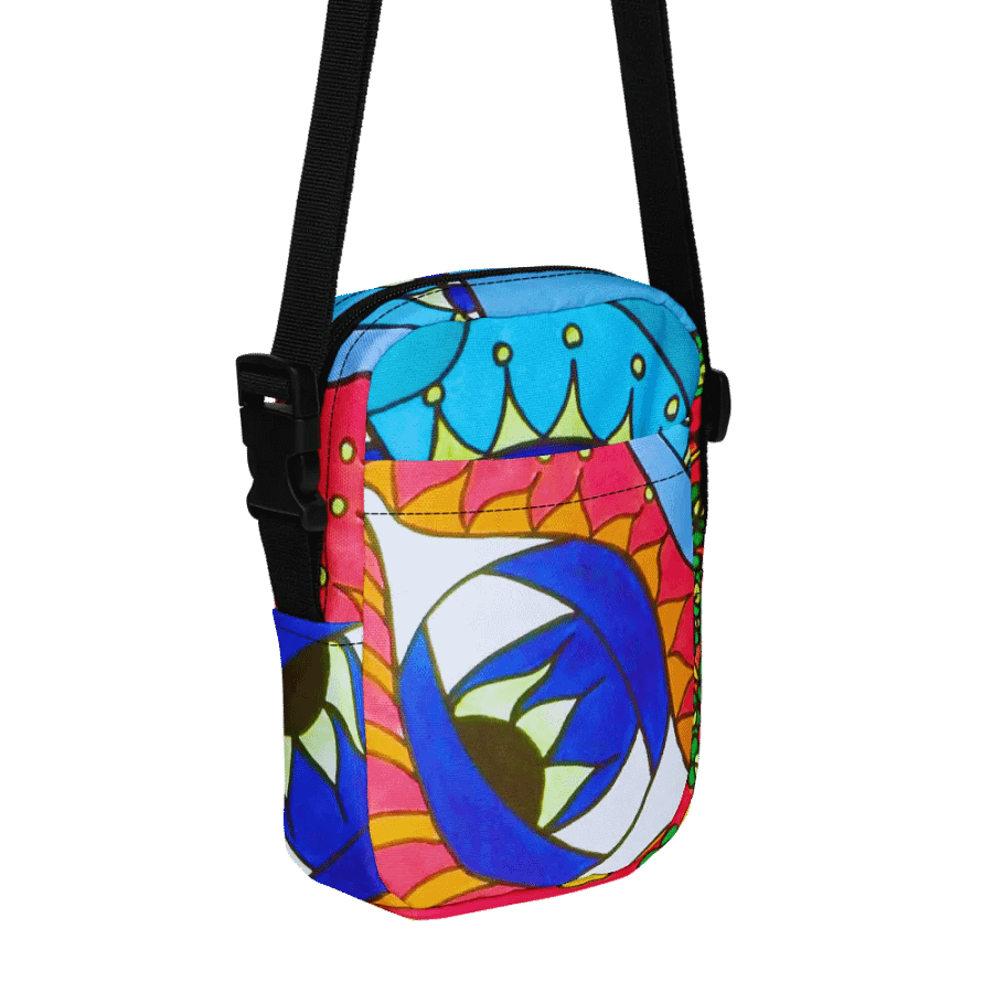 Psychedelic Dreamscape Crossbody Bag product image (3)