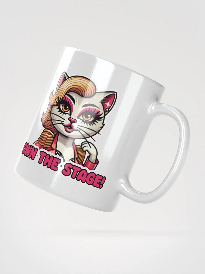 Own The Stage! White Glossy Mug product image (5)
