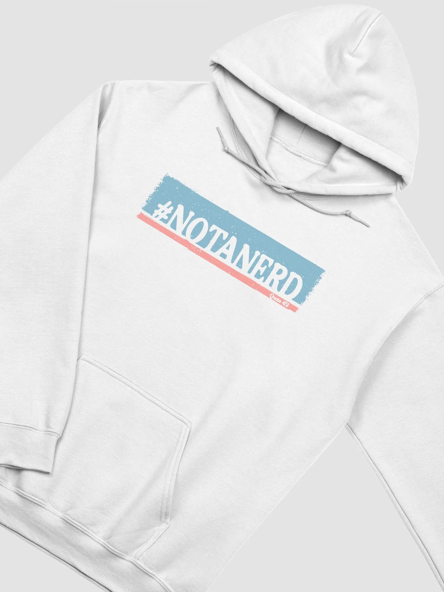 #NotaNerd Hoodie product image (3)