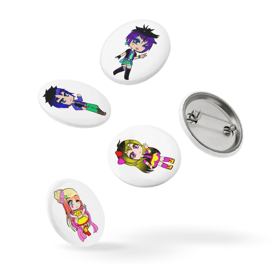The Midnight Rockers button set 1 product image (14)