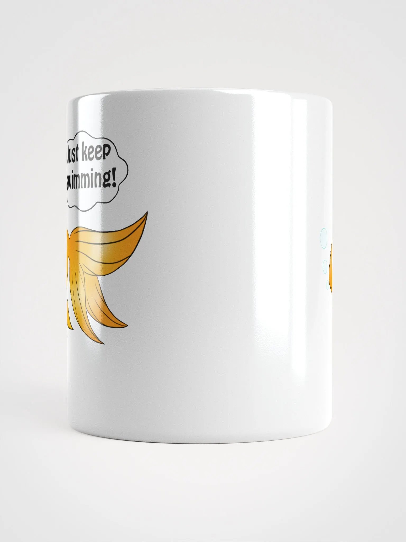 Goldfish White Glossy Mug product image (6)