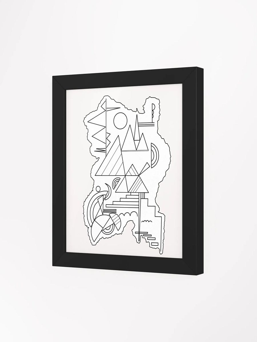 Color-Your-Own Kandinsky's Framed Poster! product image (57)