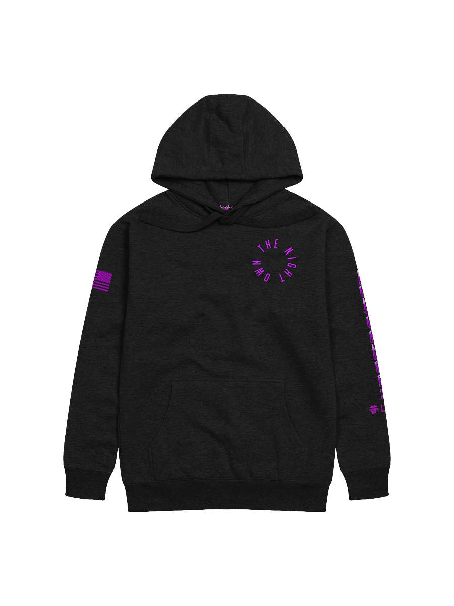 Special Purple Own The Night Hoodie product image (2)