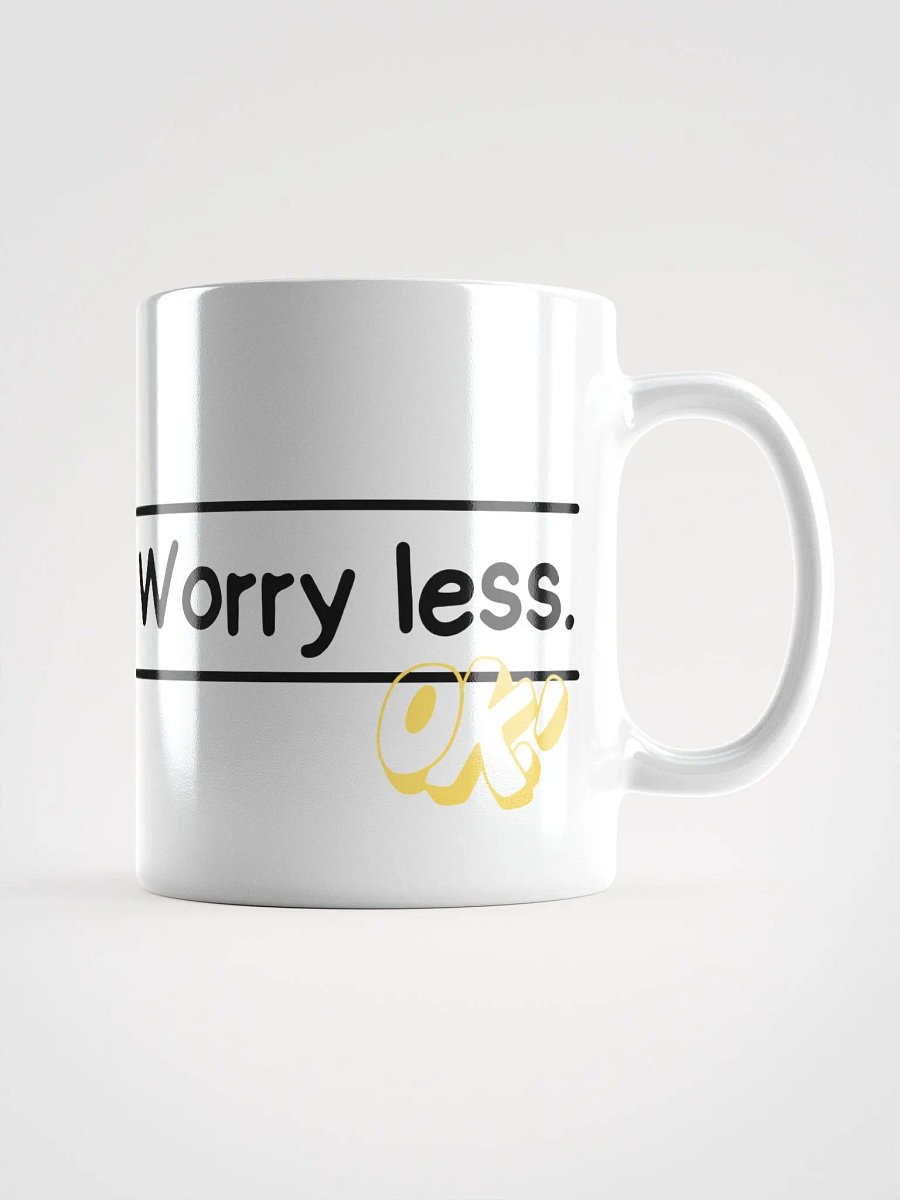 Smile More Worry Less Mug product image (1)