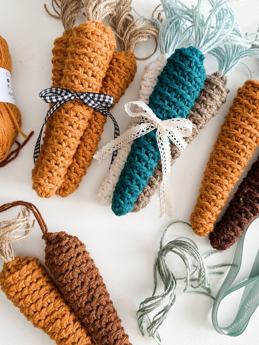 Rustic Farmhouse Carrots Crochet Pattern product image (11)