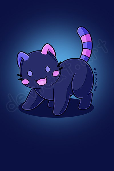 Wallpapers • CandiCat Void Cat • 2025 product image (1)