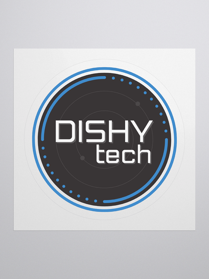 DISHYtech Logo Sticker product image (1)