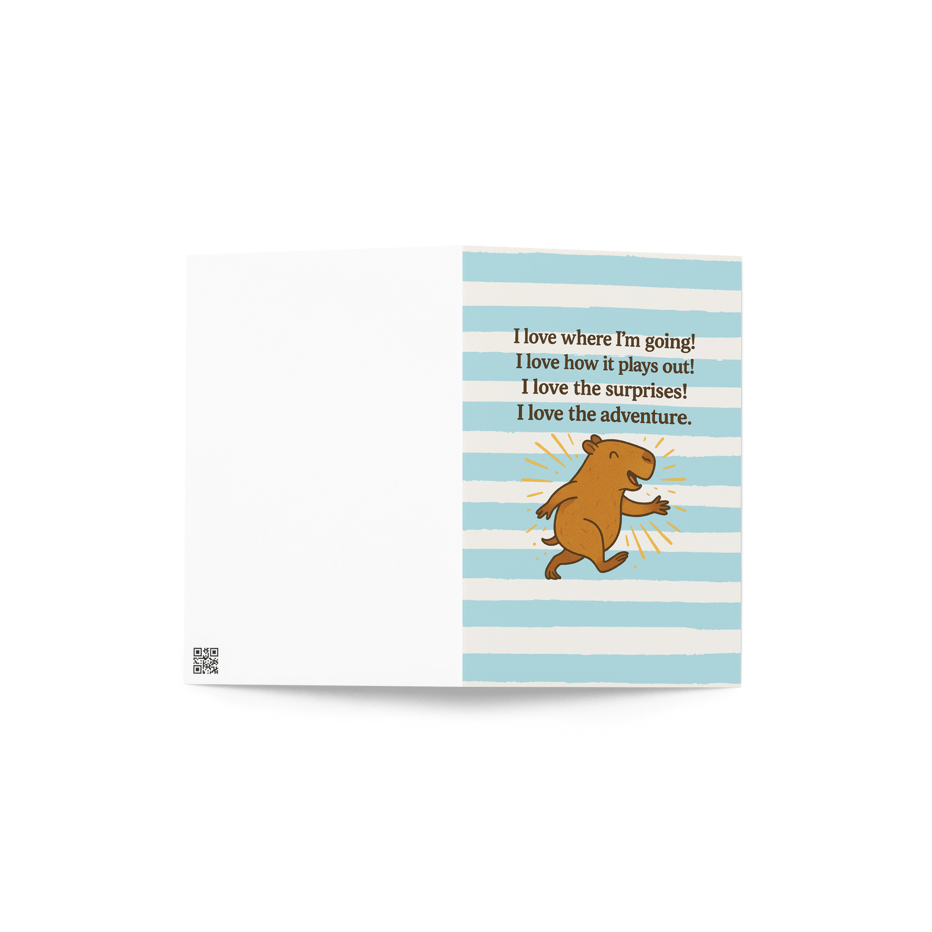 I Love Where I'm Going Cappy - Card product image (5)