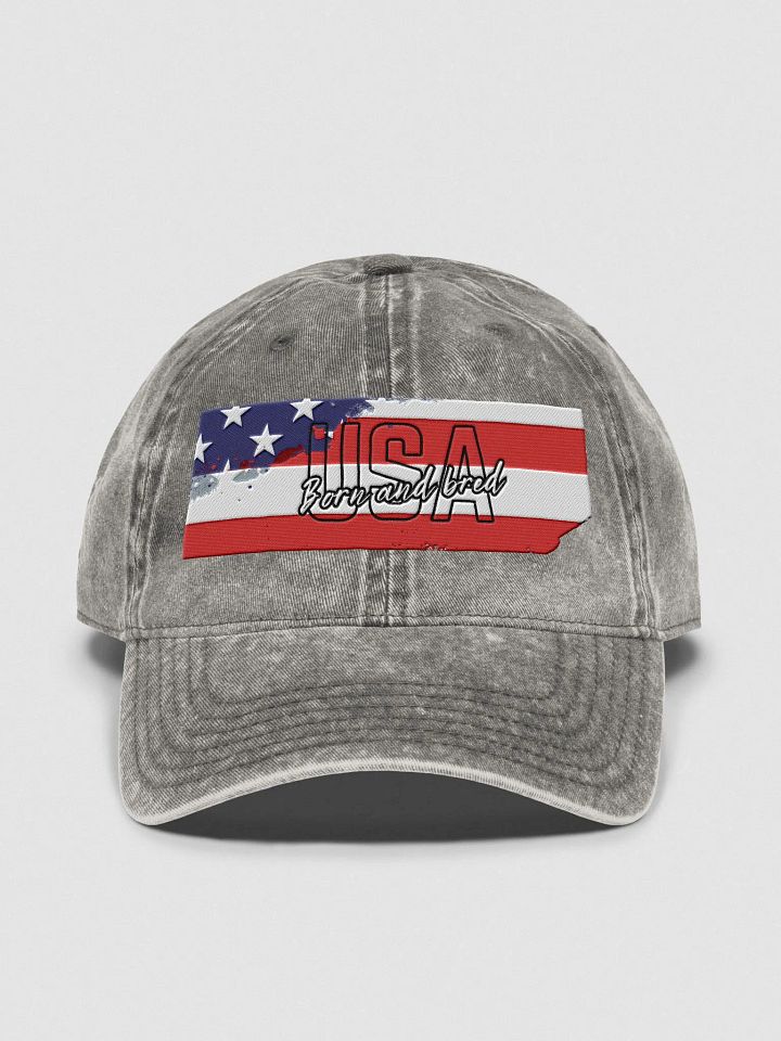 USA Born & Bred Vintage Dad Hat product image (1)