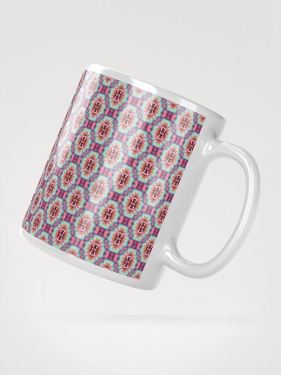 Vibrant Florals & Hearts Ceramic Mug product image (3)