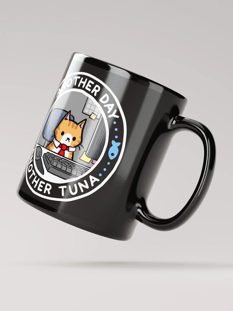 Another Day Another Tuna Mug (black) product image (2)