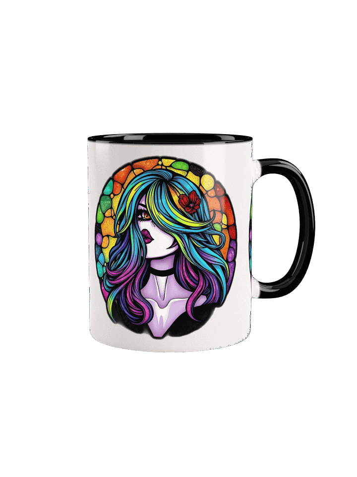Stained Glass Beauty Ceramic Mug product image (9)
