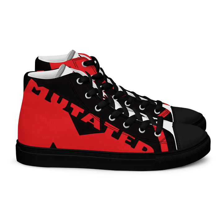 Mutated Pixel Comics High Top Canvas Shoes product image (2)