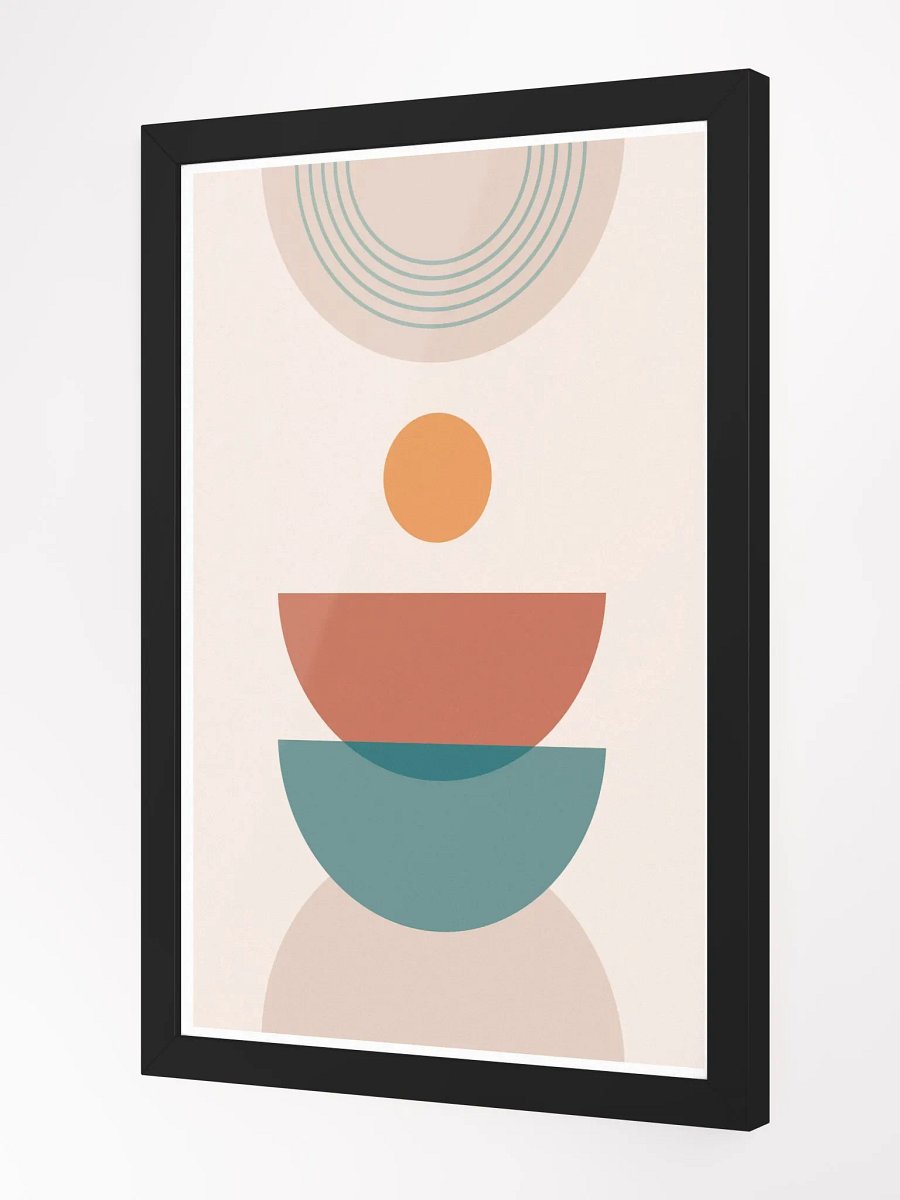 Geometric Harmony Framed Art Print product image (7)