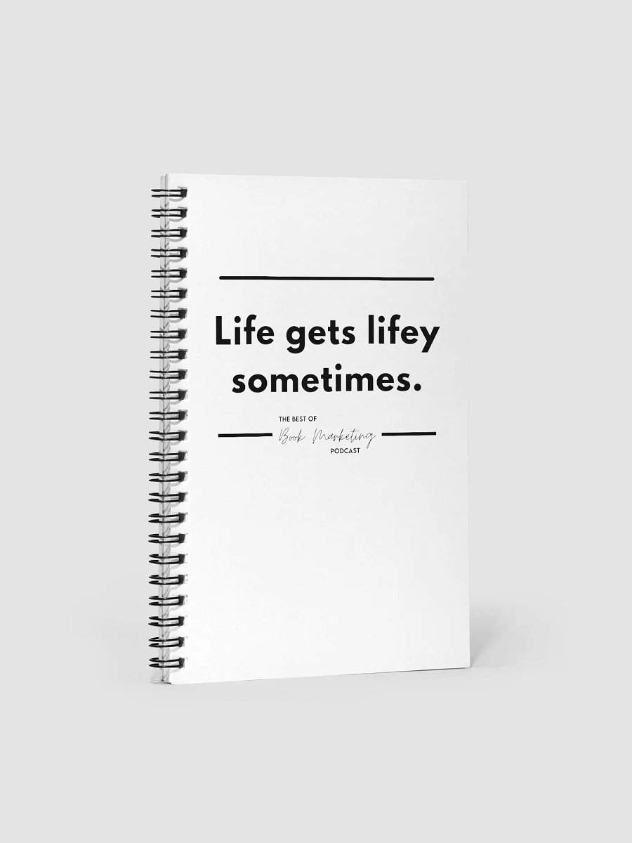 Life Gets Lifey - Spiral Notebook product image (1)