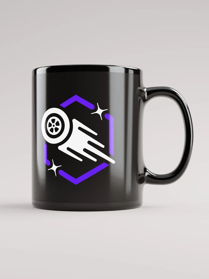 Black Ceramic Mug (Color Logo) product image (2)