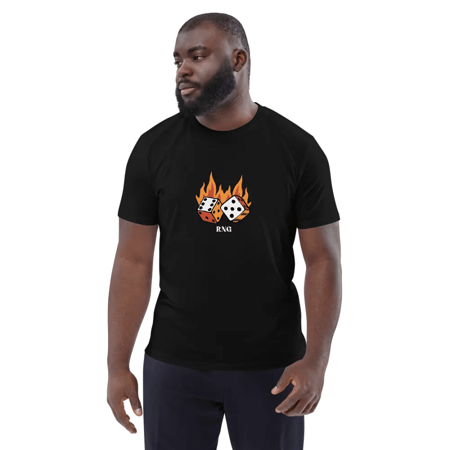 RNG Flaming Dice T-Shirt - 100% cotton product image (7)