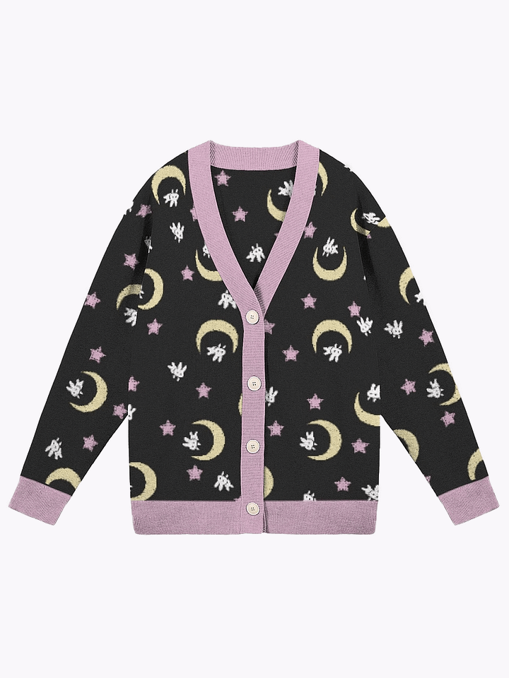 Moon Bunny Bliss - Knitted Cardigan product image (1)