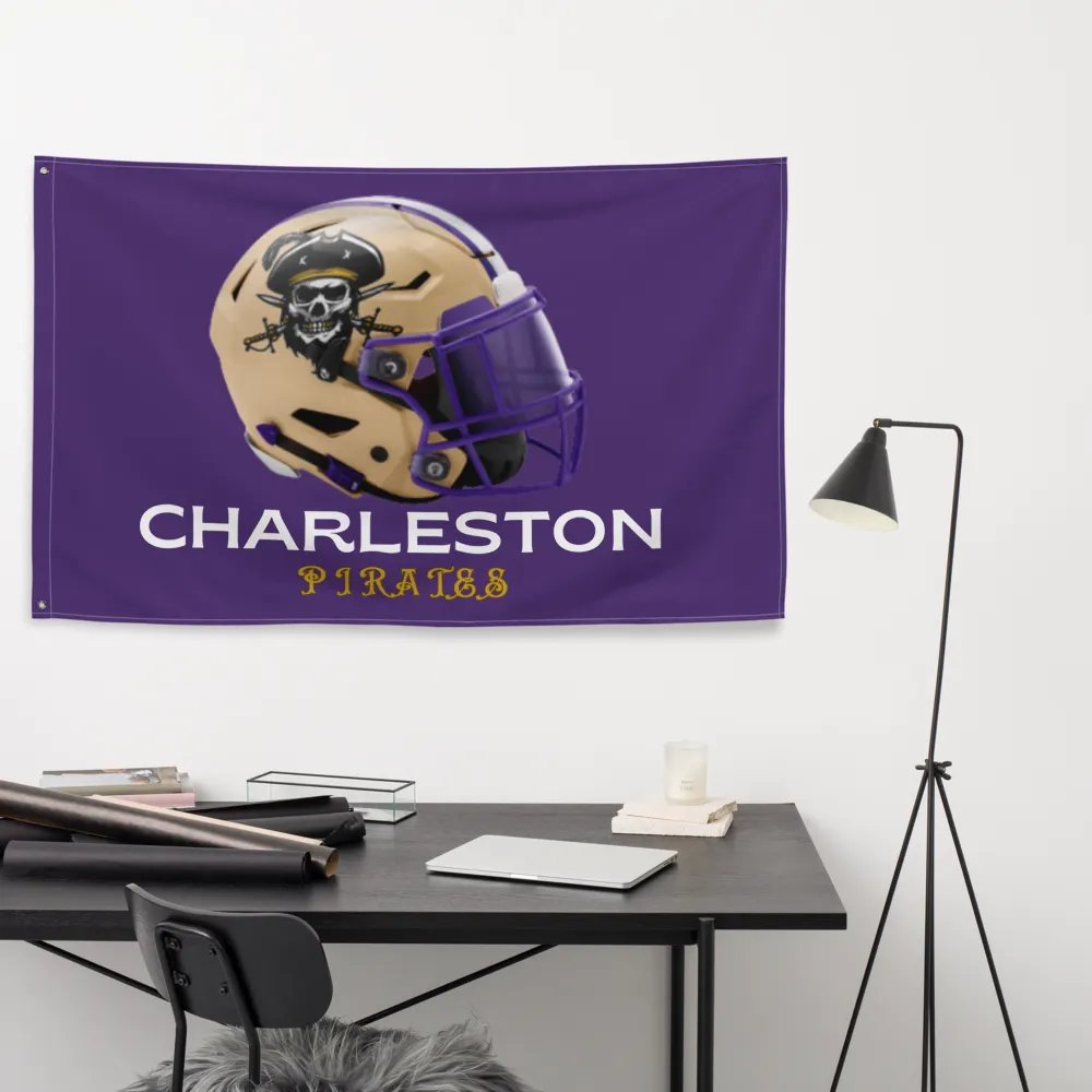 Charleston Pirates Team Flag product image (9)