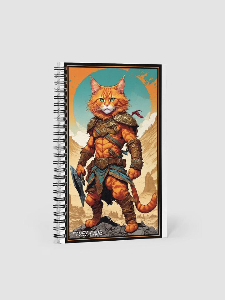 Barbarian Orange Cats Notebook product image (1)