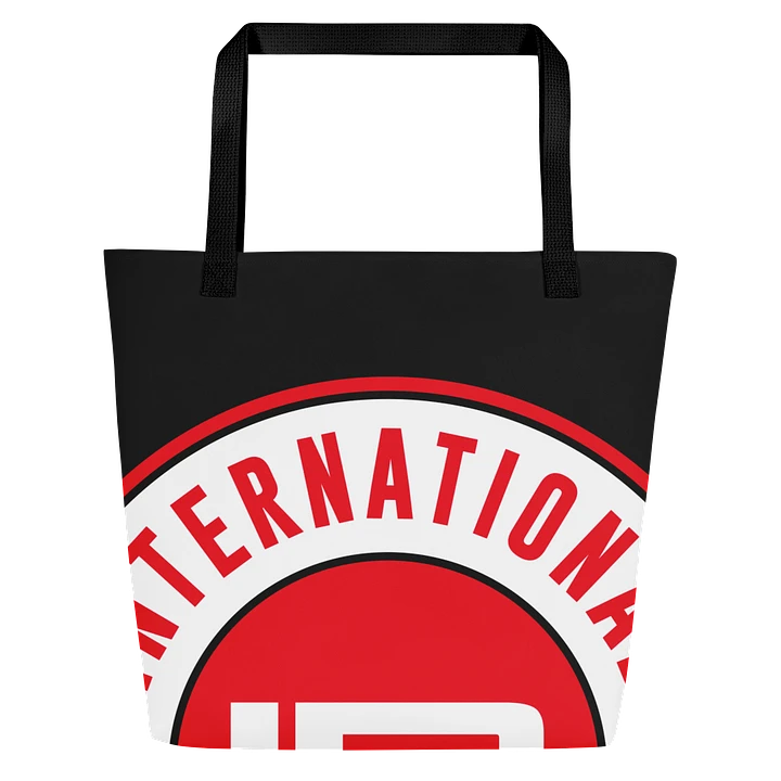 IFBNewsfeed.Org's All-Over Print Large Tote Bag w/ Pocket product image (1)