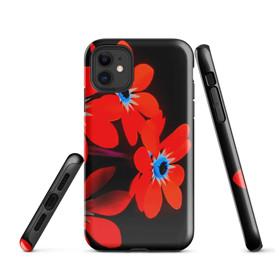 Scarlet Blossom iPhone® Tough Case product image (1)