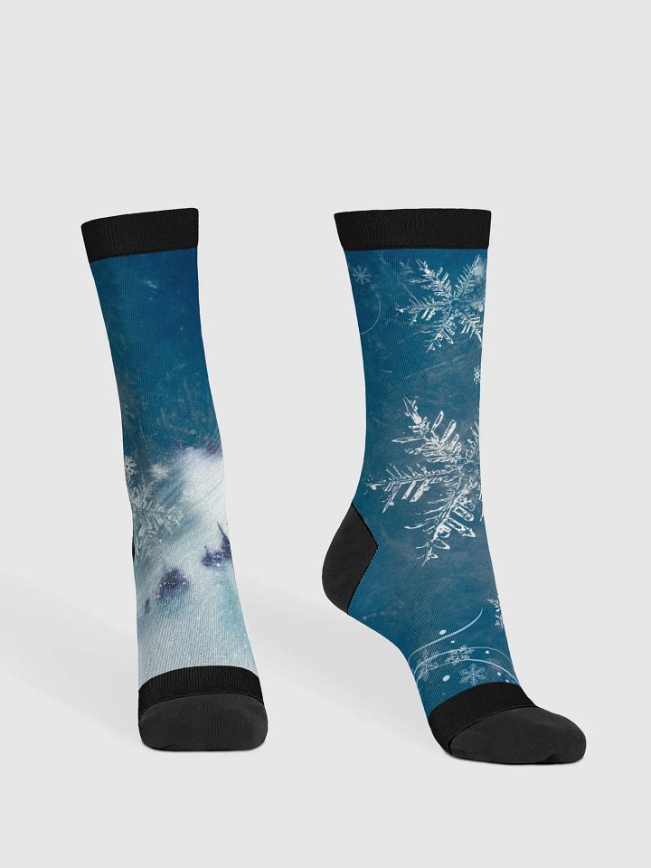 Frosty Whirlwind Crew Socks product image (2)