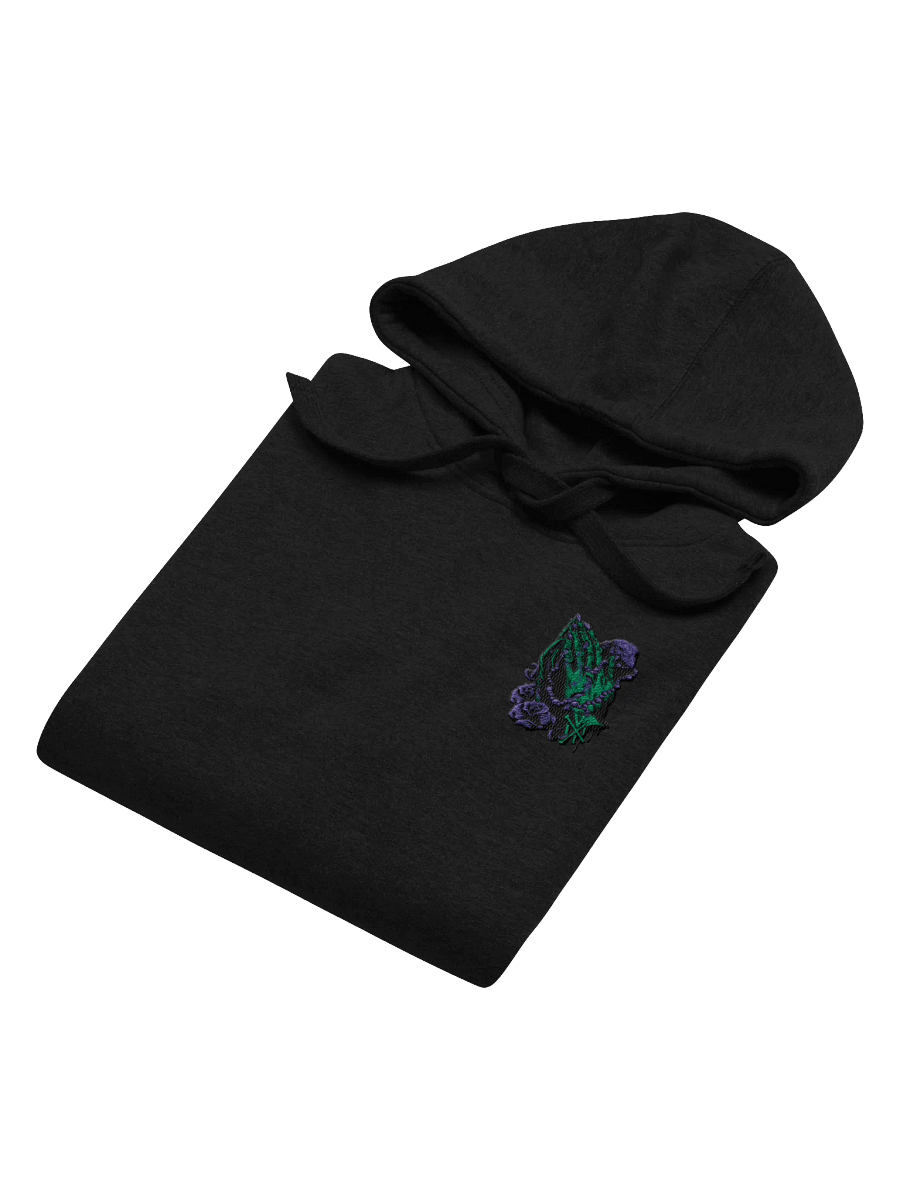 Vampire Prayer Left Embroidered Hoodie product image (4)