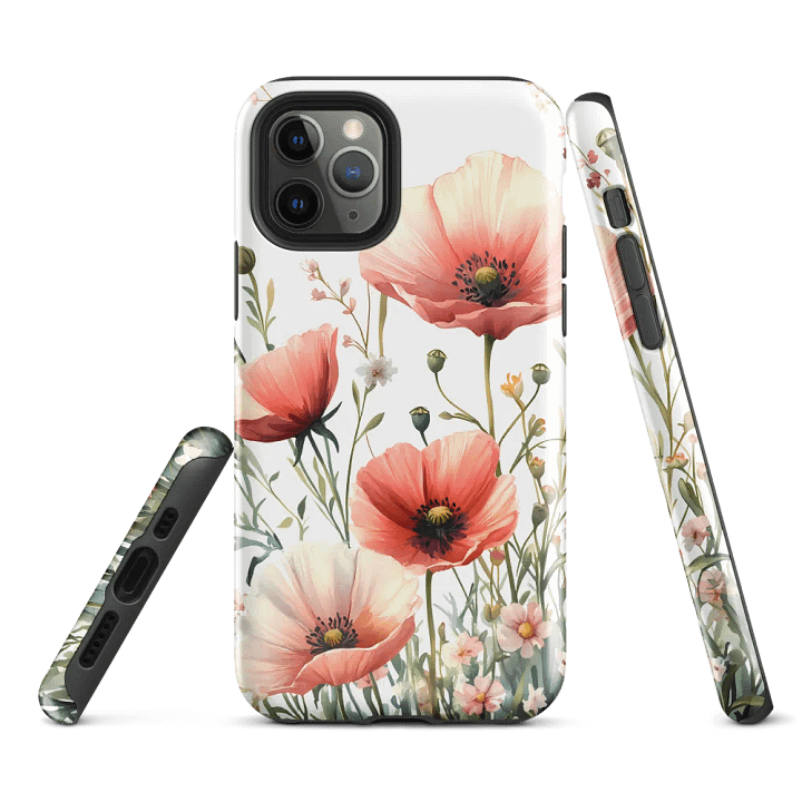 Poppy Paradise Tough iPhone® Case product image (2)