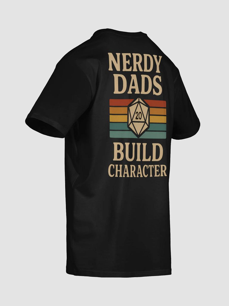 Nerdy Dads Build Character T-Shirt - Father's Day Gift product image (16)