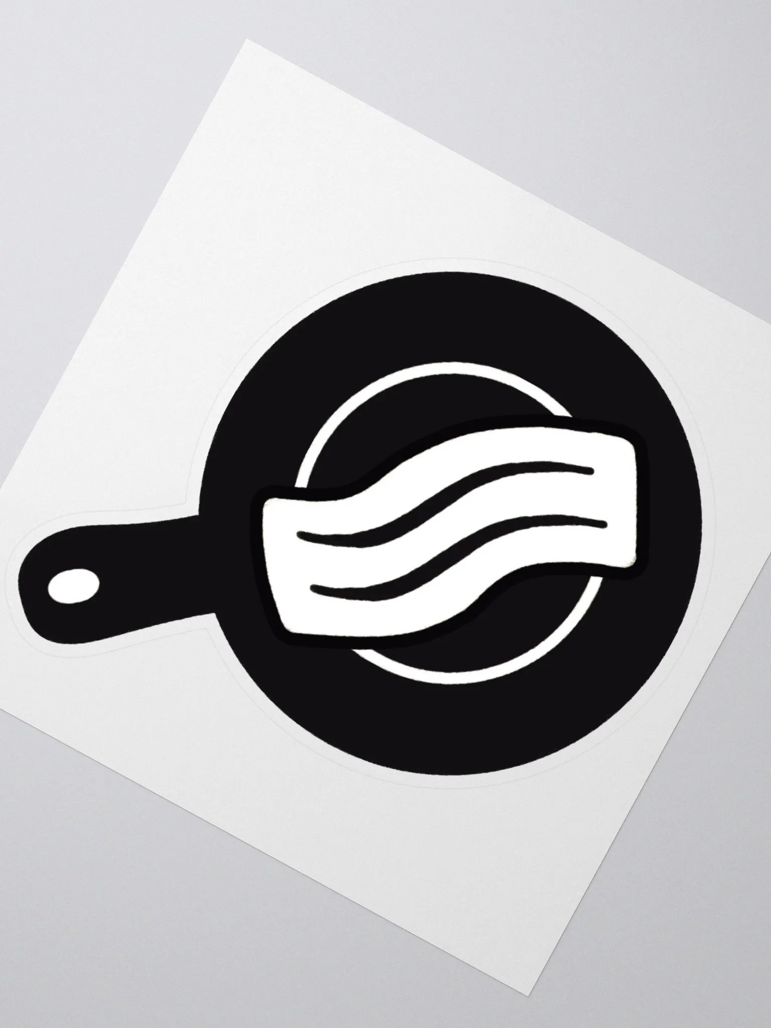 Frying Pan Logo (Sticker) product image (2)