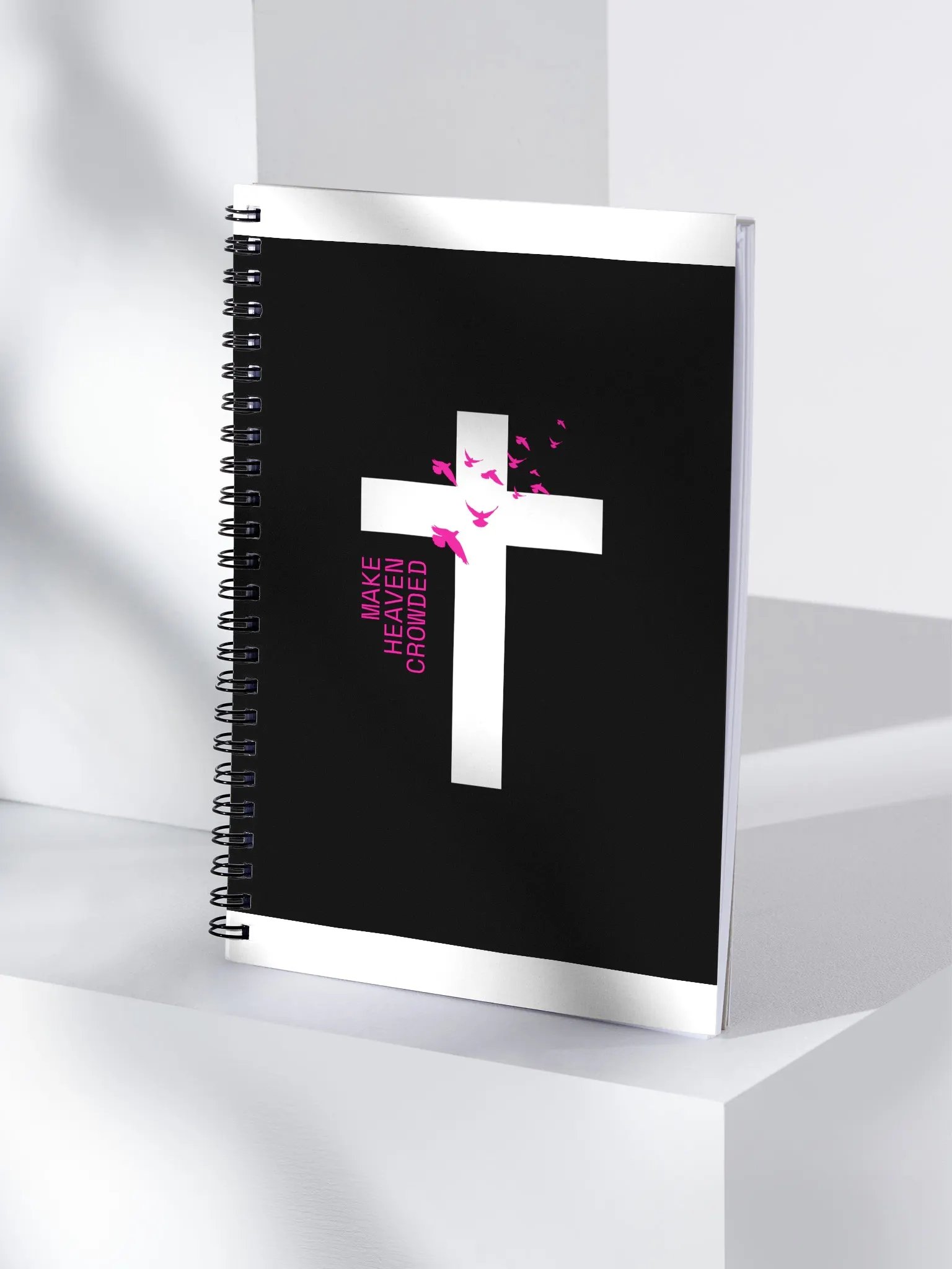 Heavenly Flight Spiral Notebook product image (4)