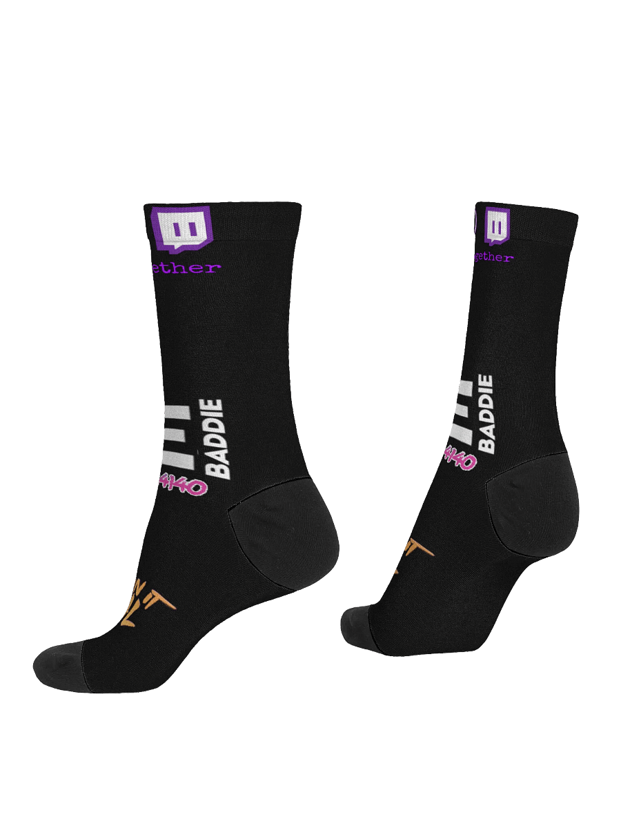 💜💚 bE Baddie Socks 💚💜 product image (4)