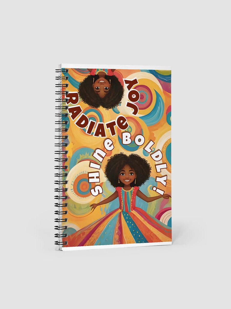 Radiate Joy, Shine Boldly Spiral Notebook product image (1)