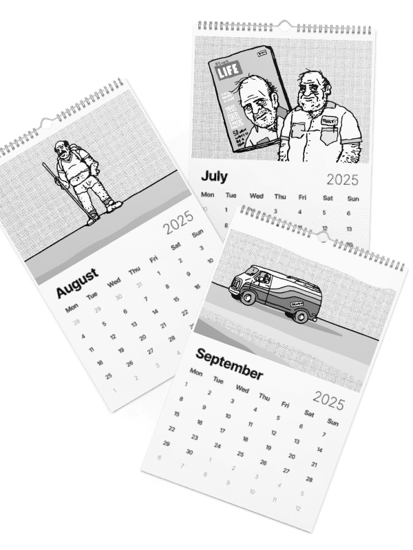 DEWD, IT'S 2025! Wall Calendar product image (43)