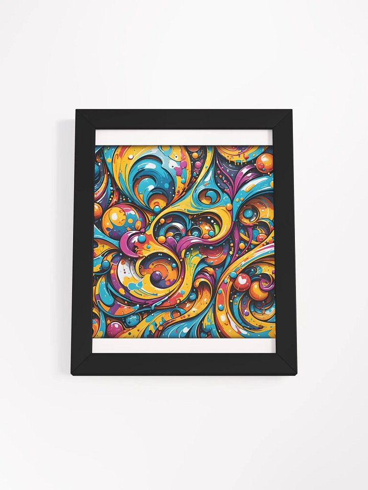 Vibrant Matte Poster in Ayous Wood Frame product image (1)