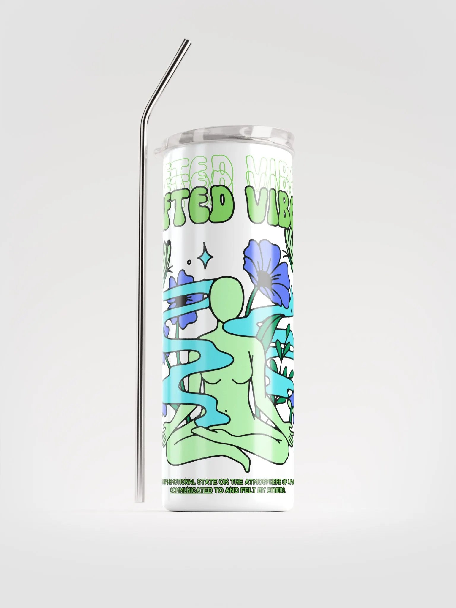 Lifted Vibes Stainless Steel Tumbler product image (1)