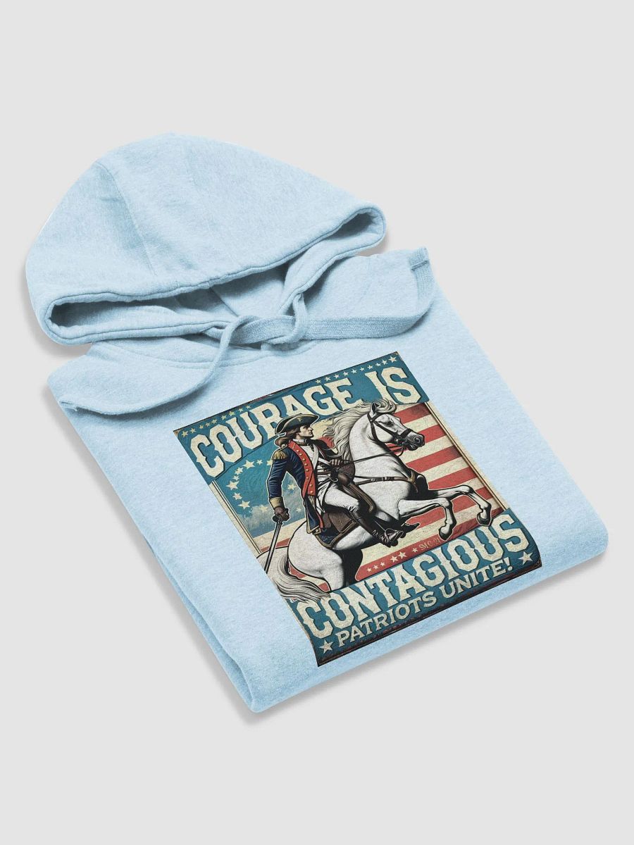 Courage Is Contagious Unisex Hoodie product image (5)