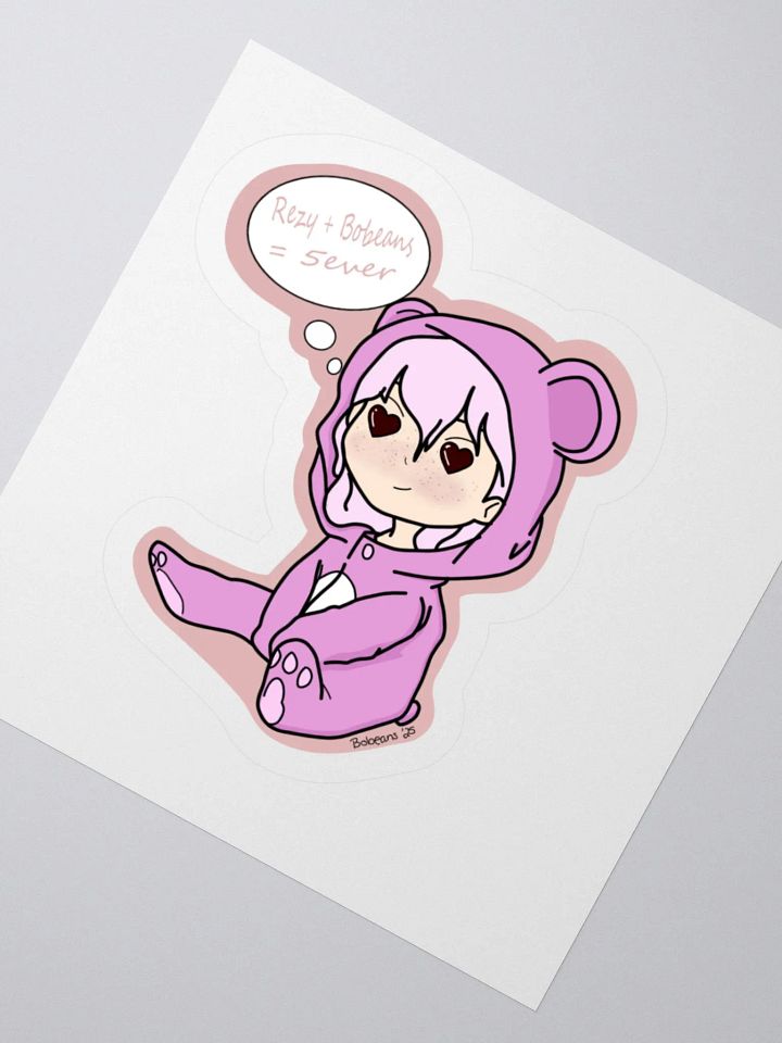 Cuddly Bobeans Sticker product image (1)